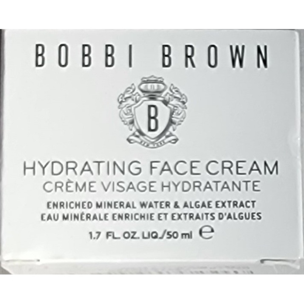 Bobbi Brown Hydrating Face Cream 1.7oz 50ml Enriched Mineral Water Algae Extract